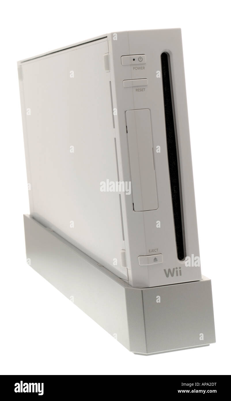 Nintendo Wii Console Stock Photo