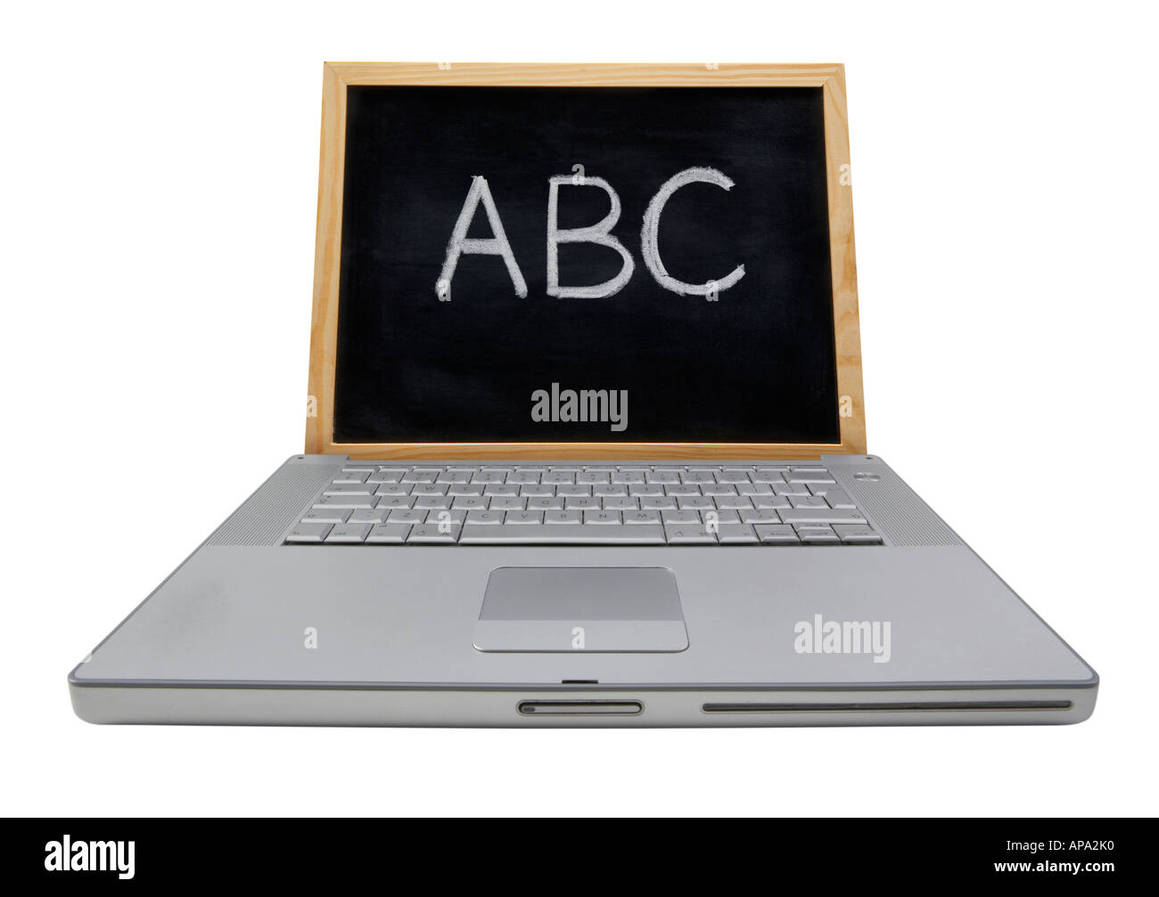 Computer With Abc Screen LAPTOP NOTEBOOK PERSONAL COMPUTER WITH BLACKBOARD INSTEAD OF SCREEN ...