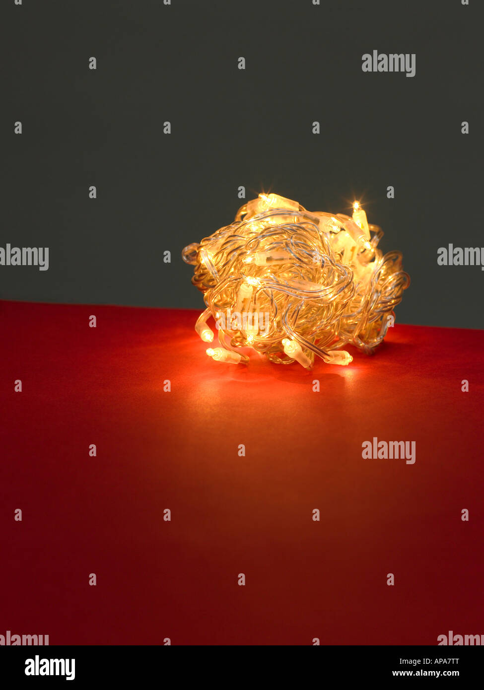 fairy lights Stock Photo