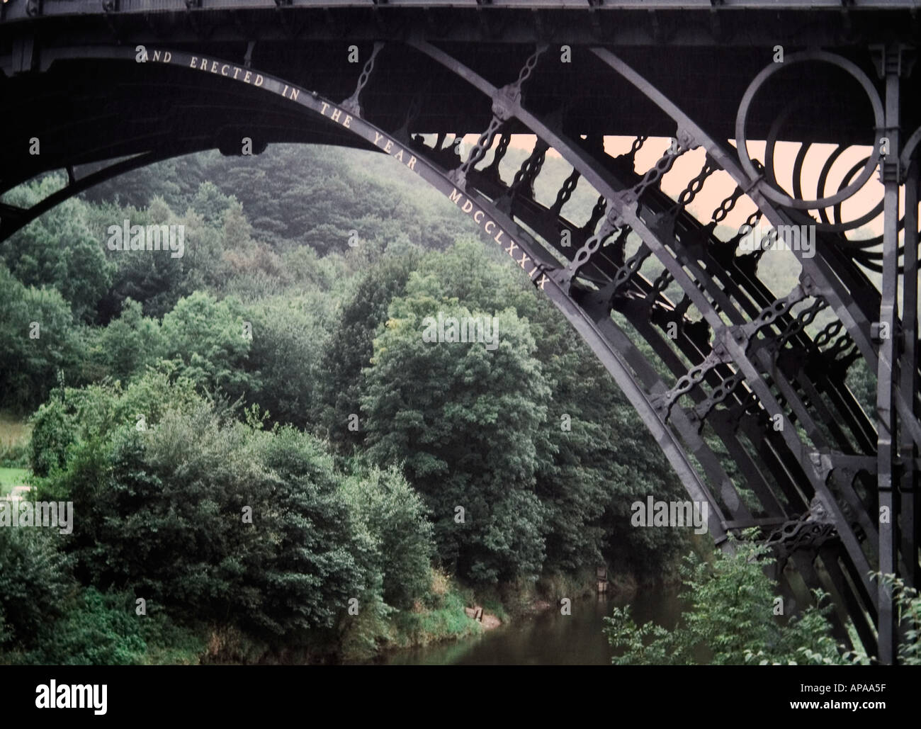 First iron bridge in the world hi-res stock photography and images - Alamy