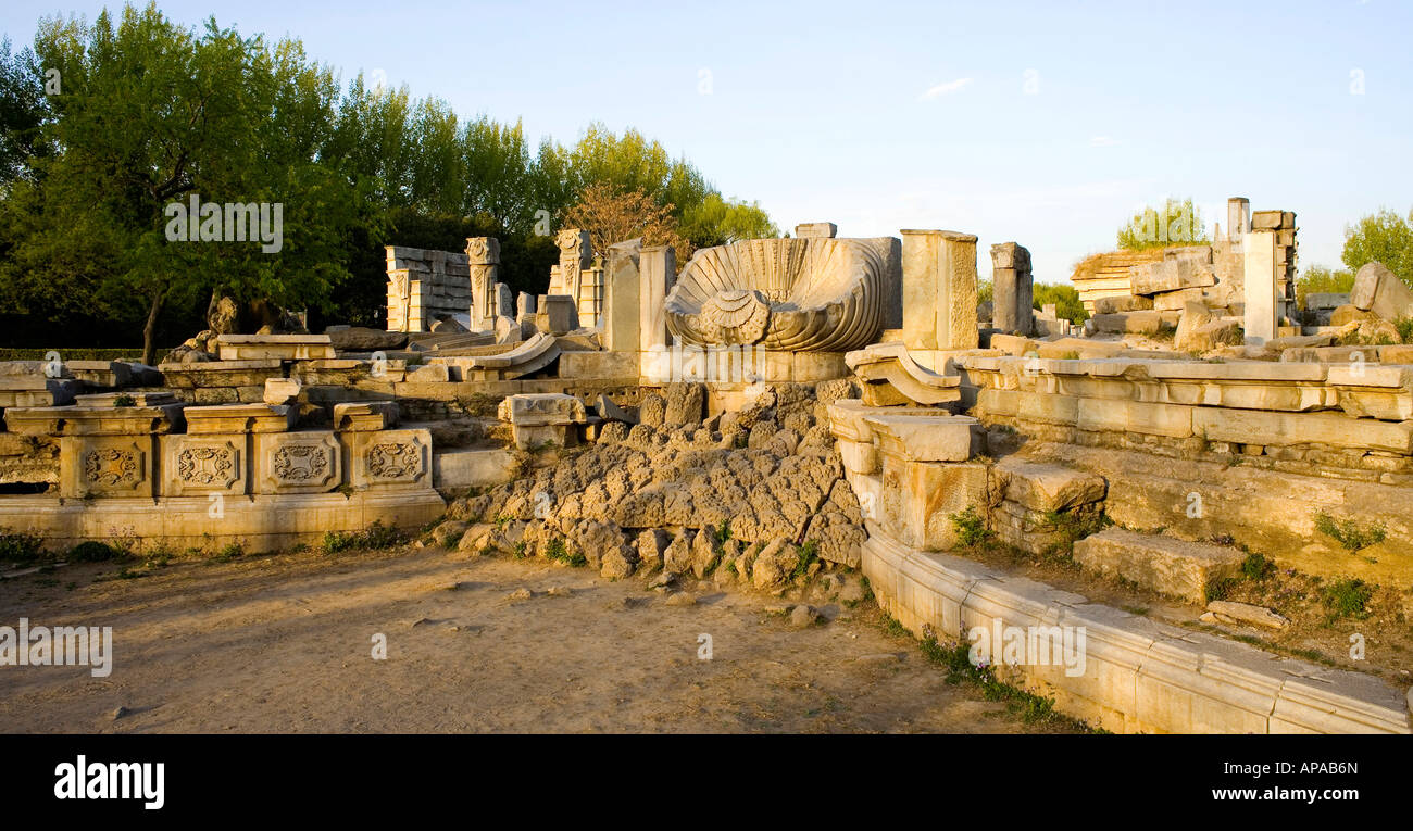 Yuanmingyuan Park Beijing Stock Photo