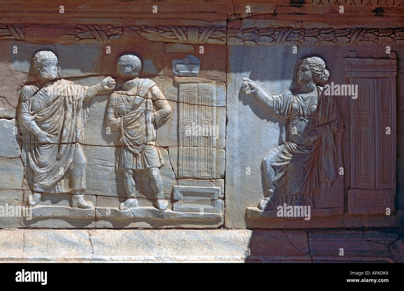 Roman amphitheatre, Sabratha, Libya Stock Photo Alamy