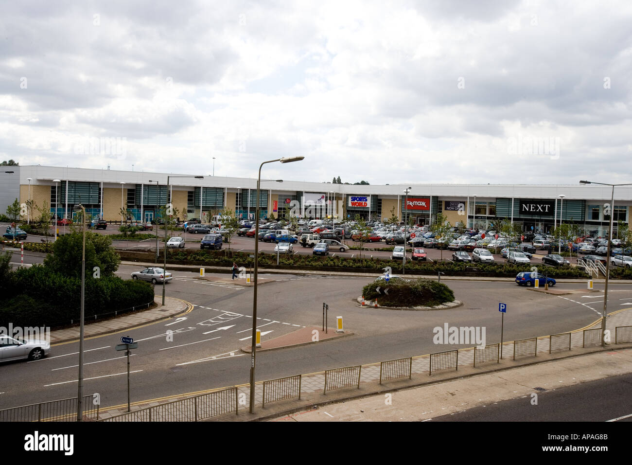 Brent Cross Shopping Park, North London Stock Photo Alamy