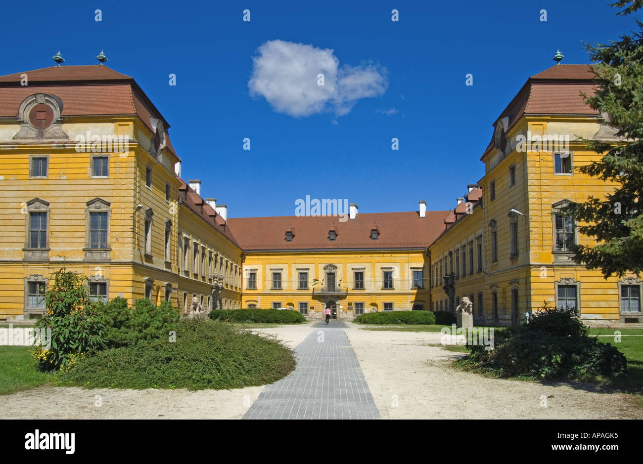 Papa hungary esterhazy palace in hires stock photography and images