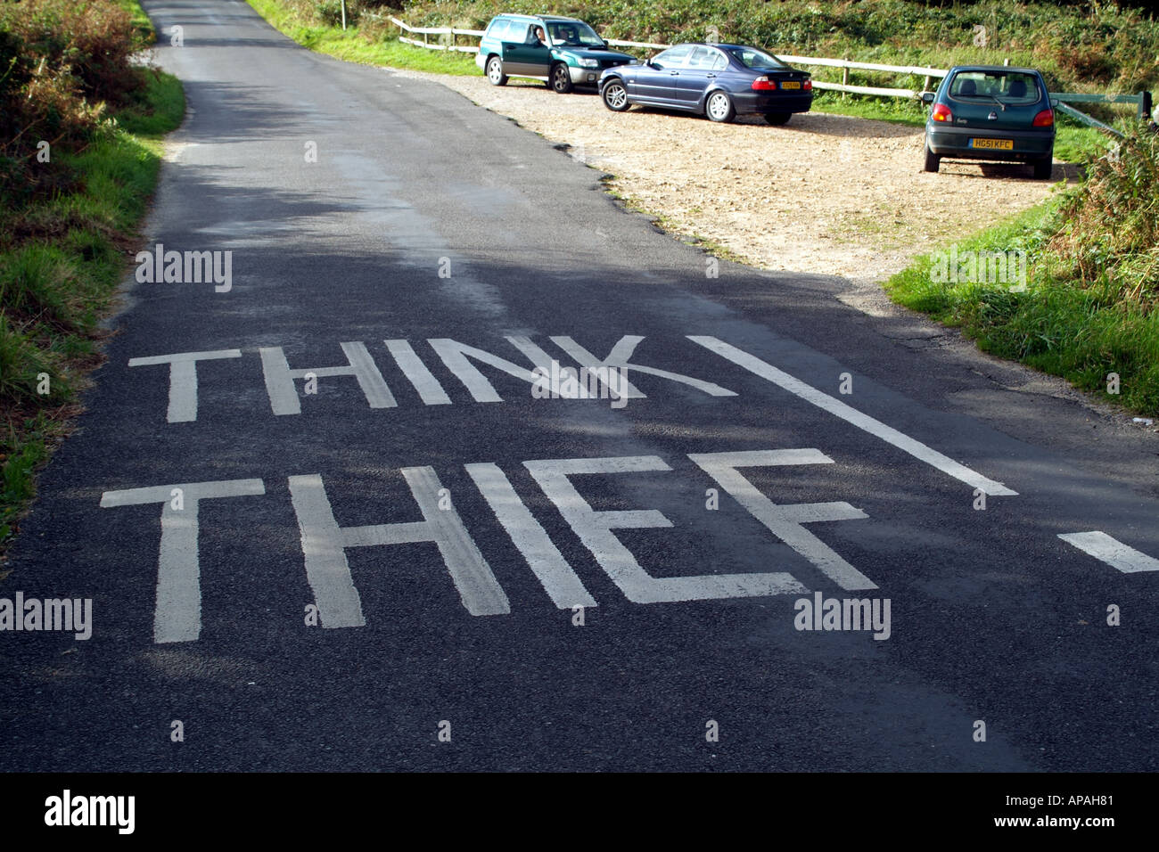 Carpark uk thief hi-res stock photography and images - Alamy