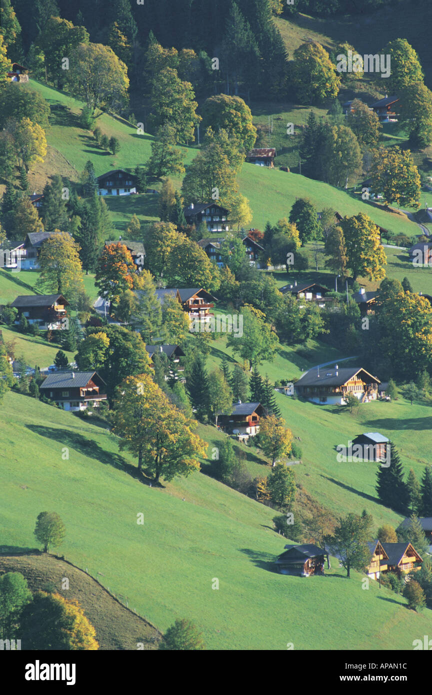 Grindewald Switzerland Stock Photo