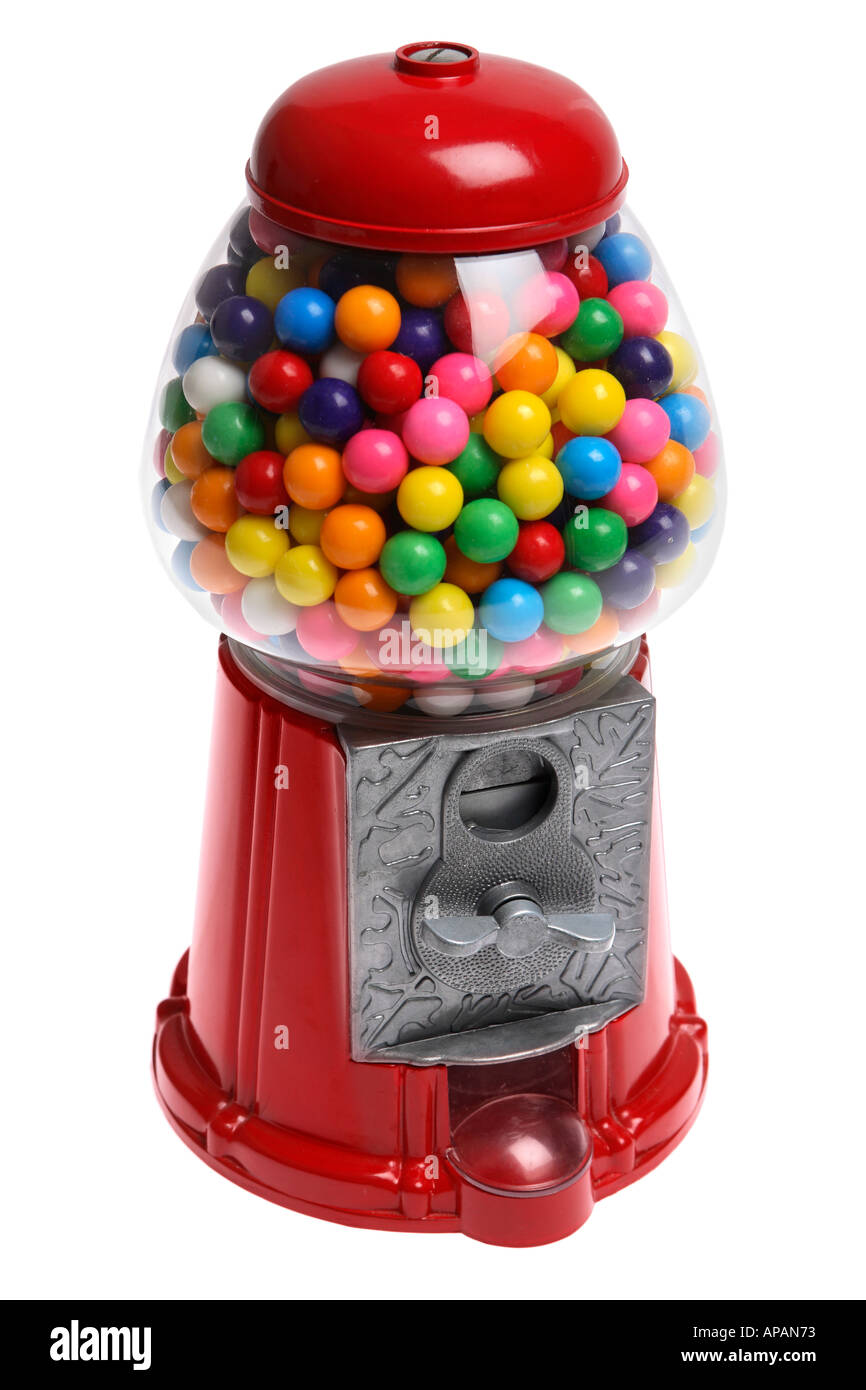 Gumball Machine Retro Vintage Vending Sweets Bubble Gum Balls