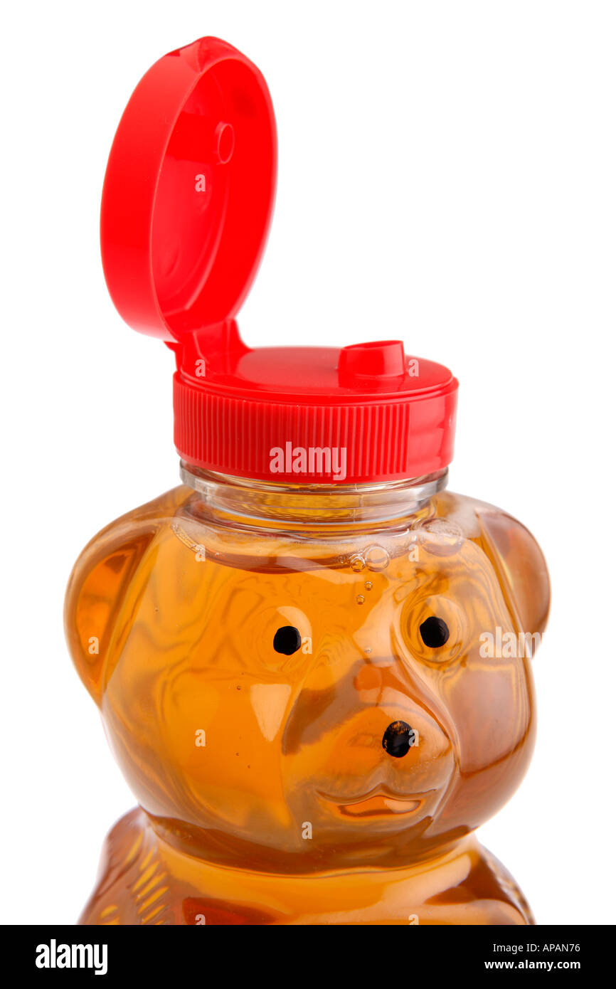 Honey Bear Container Top Stock Photo Alamy