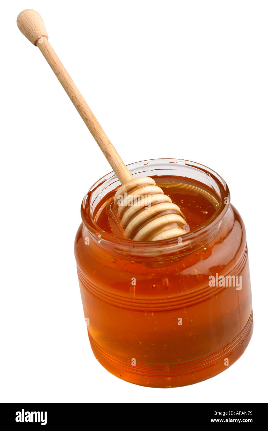 honey pot Stock Photo