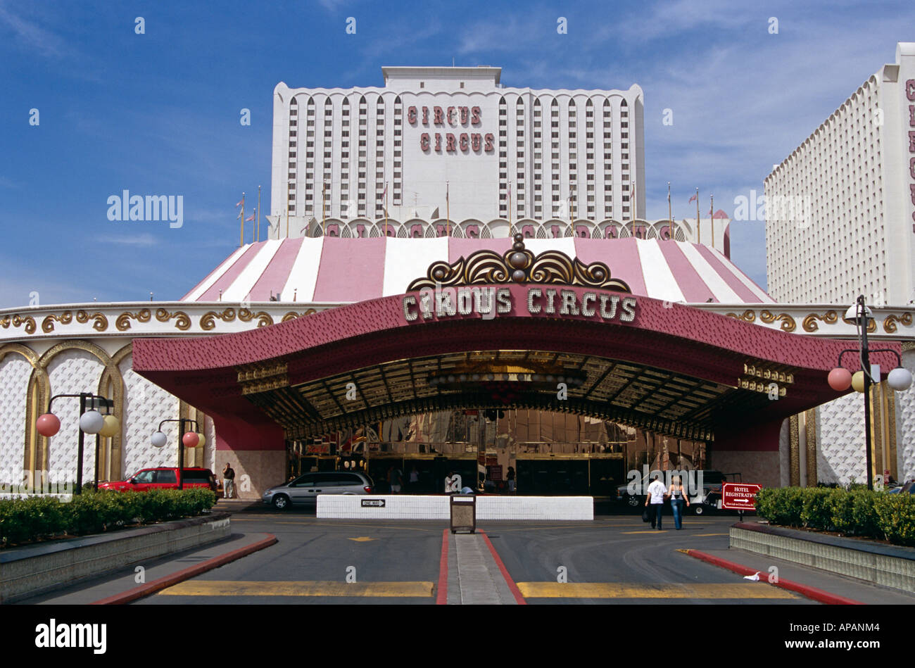 Circus Circus Hotel and Casino, Las Vegas, Nevada, USA Stock Photo