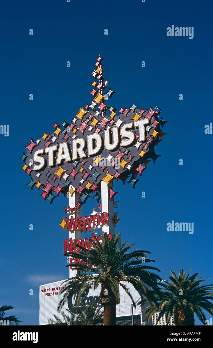 Stardust Casino sign, Las Vegas, Nevada, USA Stock Photo - Alamy