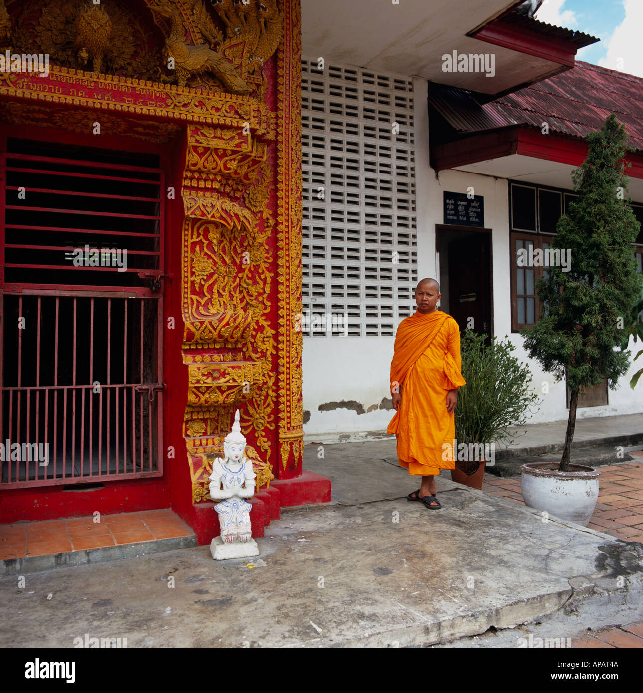 Joyful monk hi-res stock photography and images - Alamy