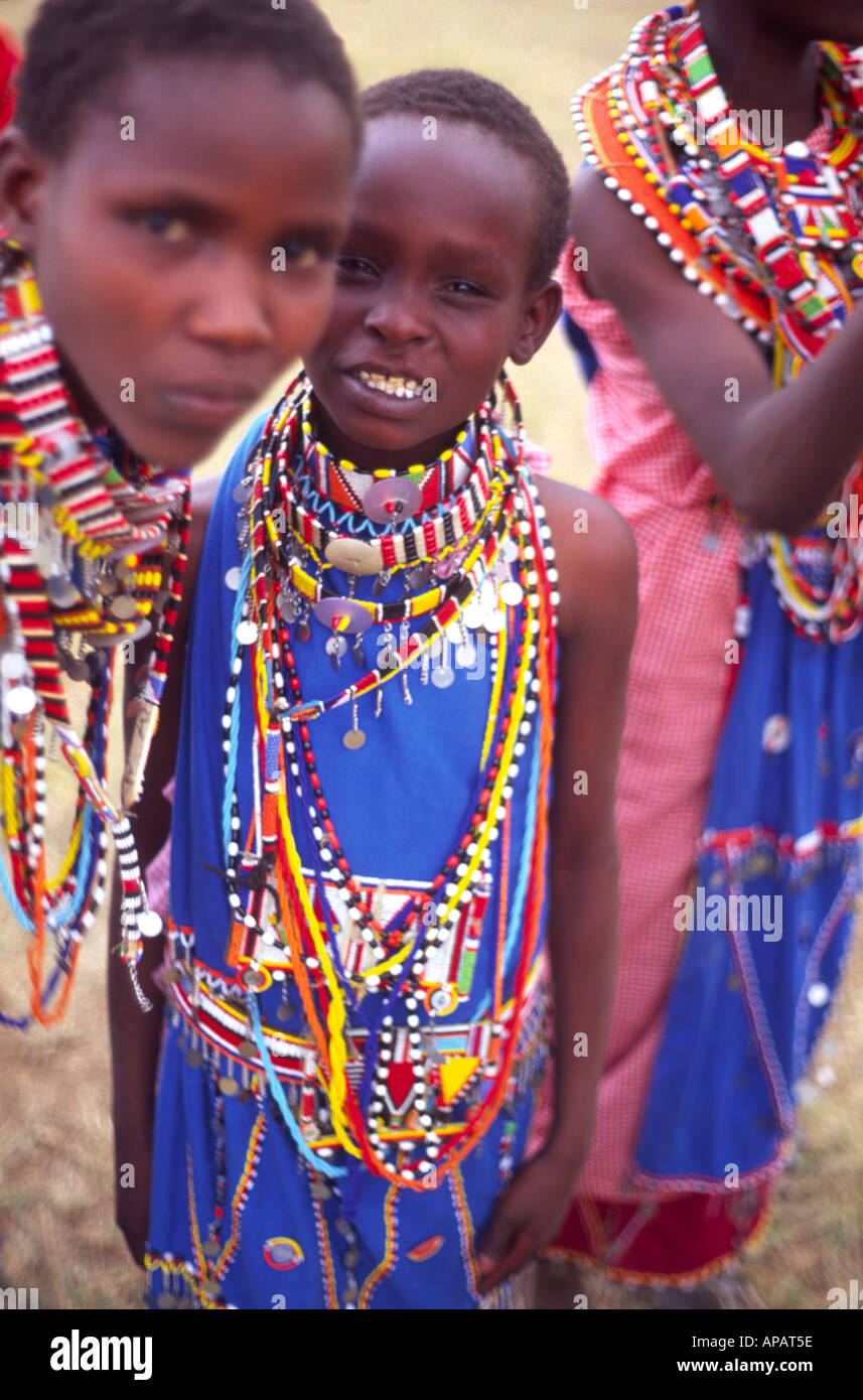 Africa tribal girl hi-res stock photography and images - Alamy