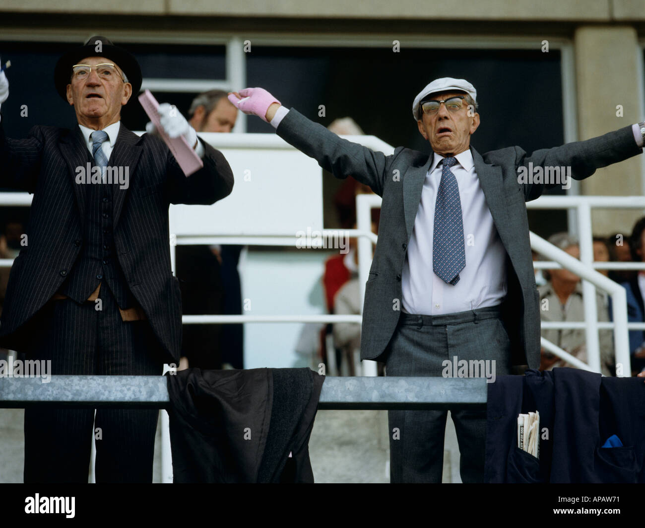 Tic Tac Men Sandown Races Esher Surrey U K Europe Stock Photo Alamy Tic Tac Men Sandown Races Esher Surrey U K Europe Stock Photo Alamy