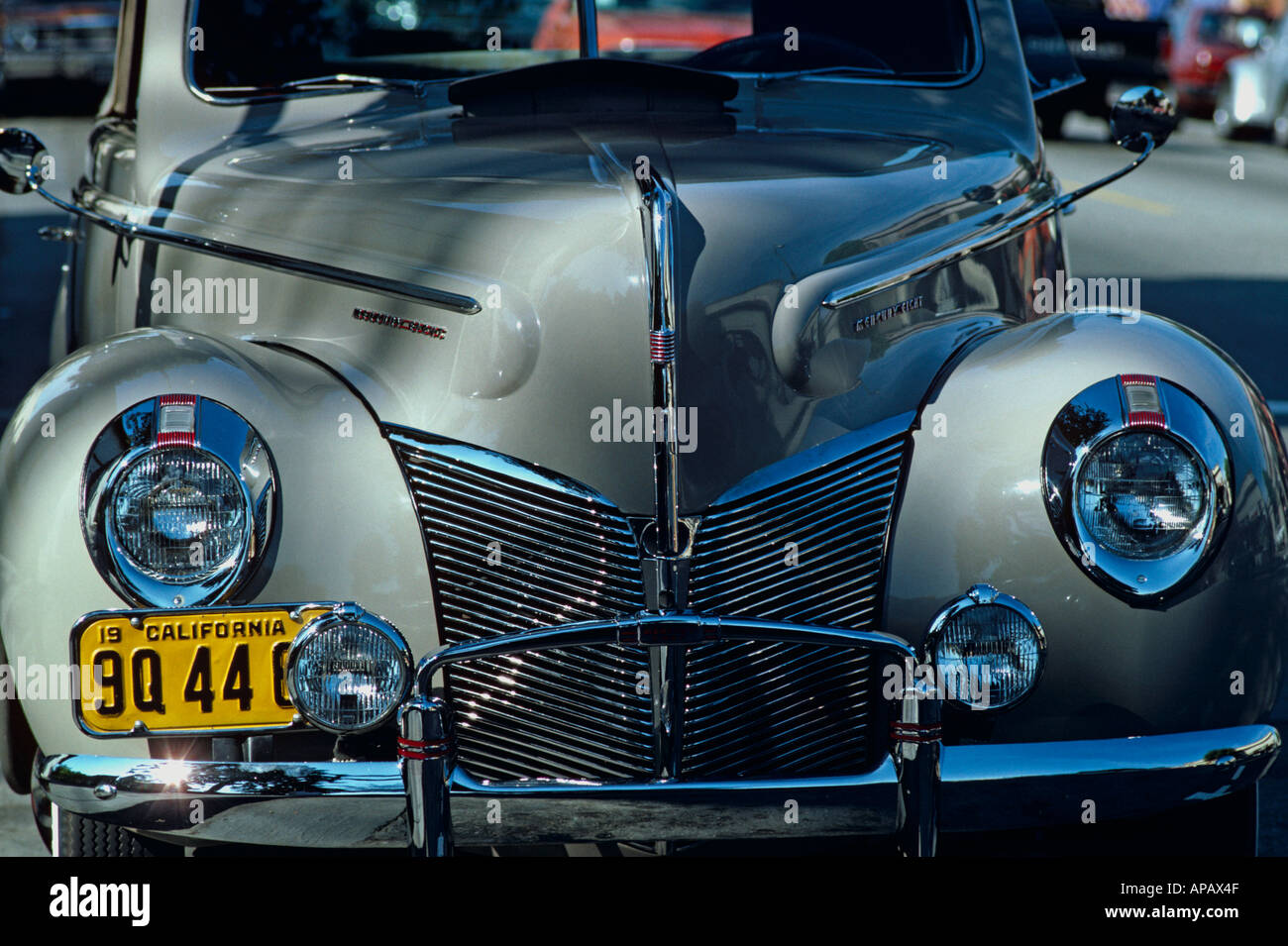 Classic Mercury Car California U.S.A. Stock Photo
