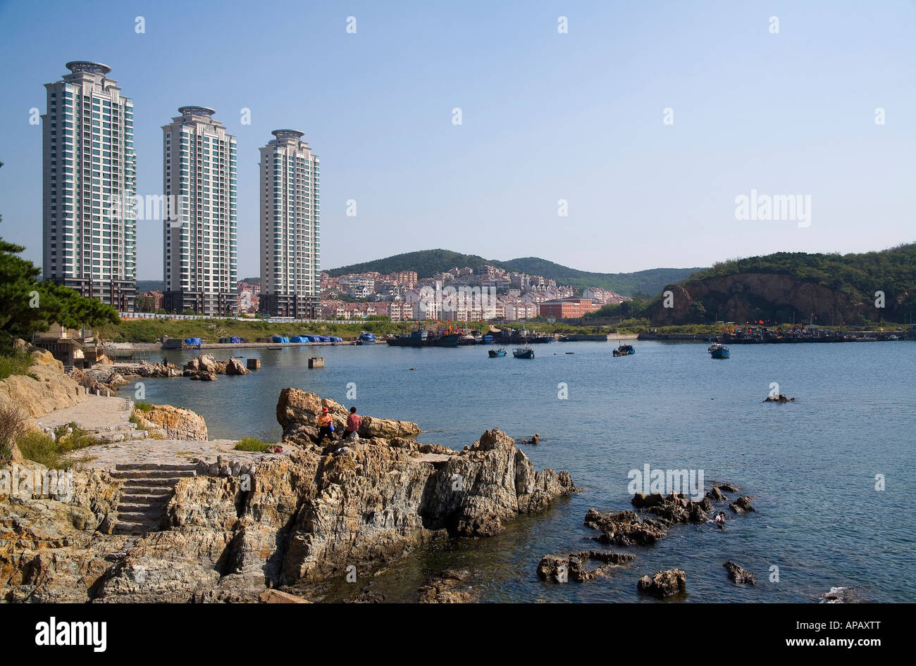 The City of Dalian Stock Photo