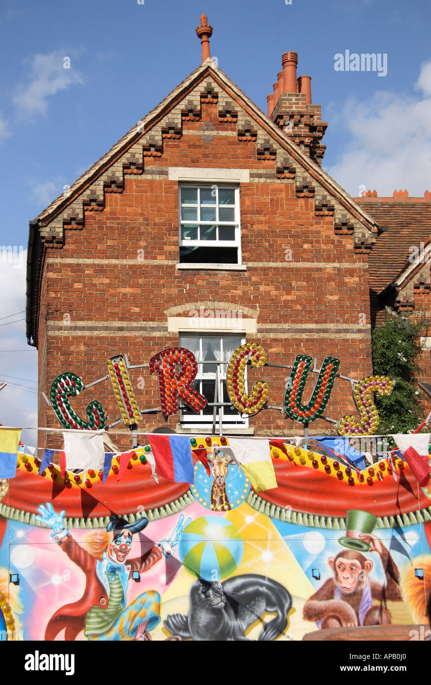 Kitsch clown abingdon street fair hires stock photography and images