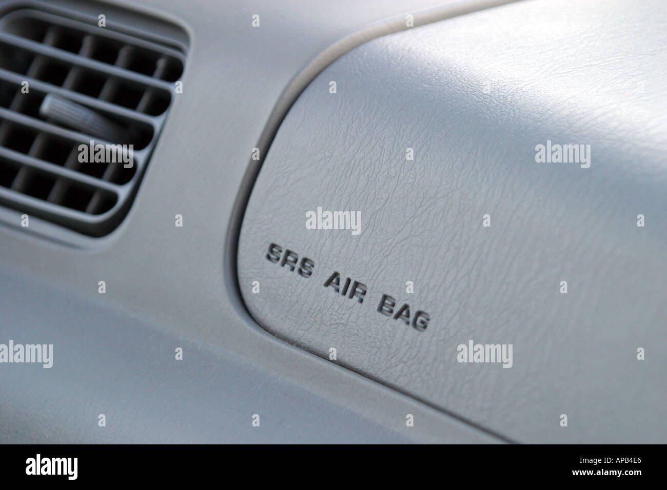 SRS airbag compartment Stock Photo Alamy