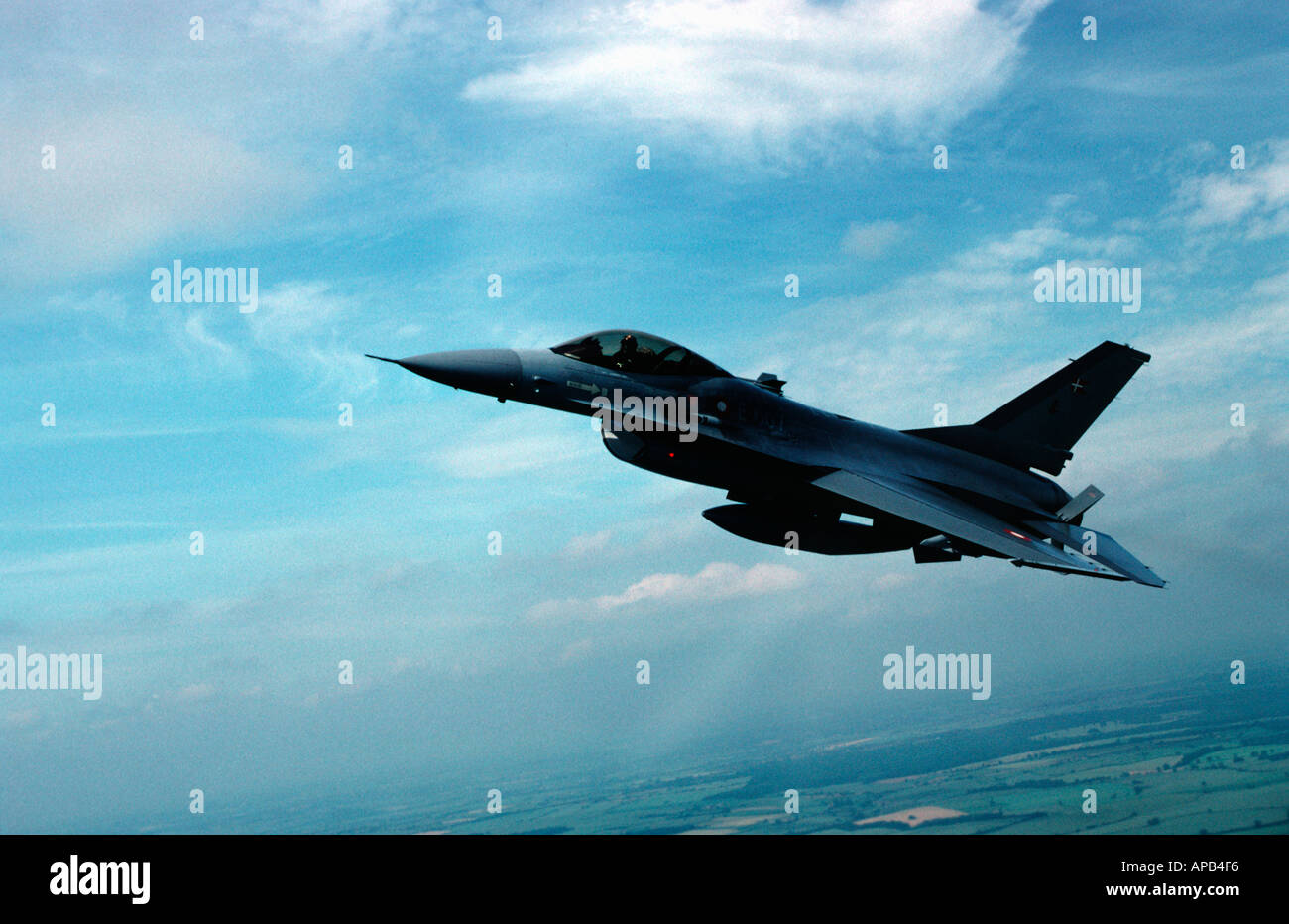 American F16 aircraft Stock Photo