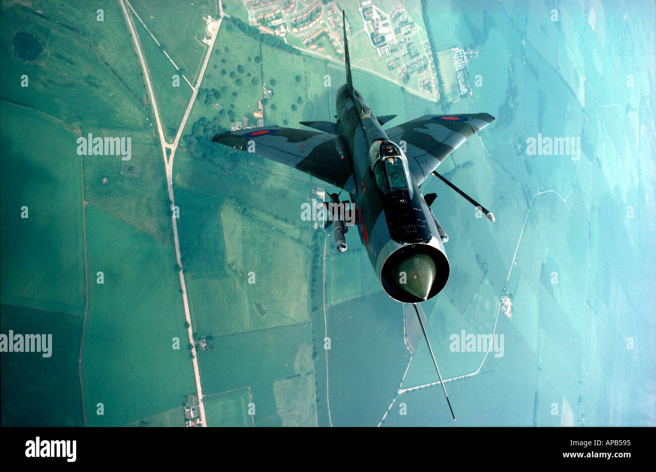 RAF Lightning aircraft Stock Photo