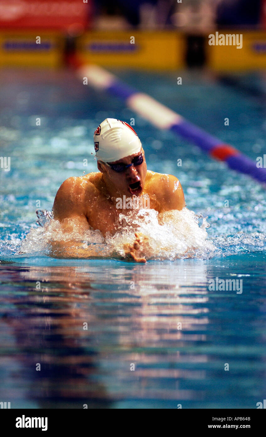 MENS 200M BREASTSTROKE ADAM WHITHEAD Stock Photo Alamy