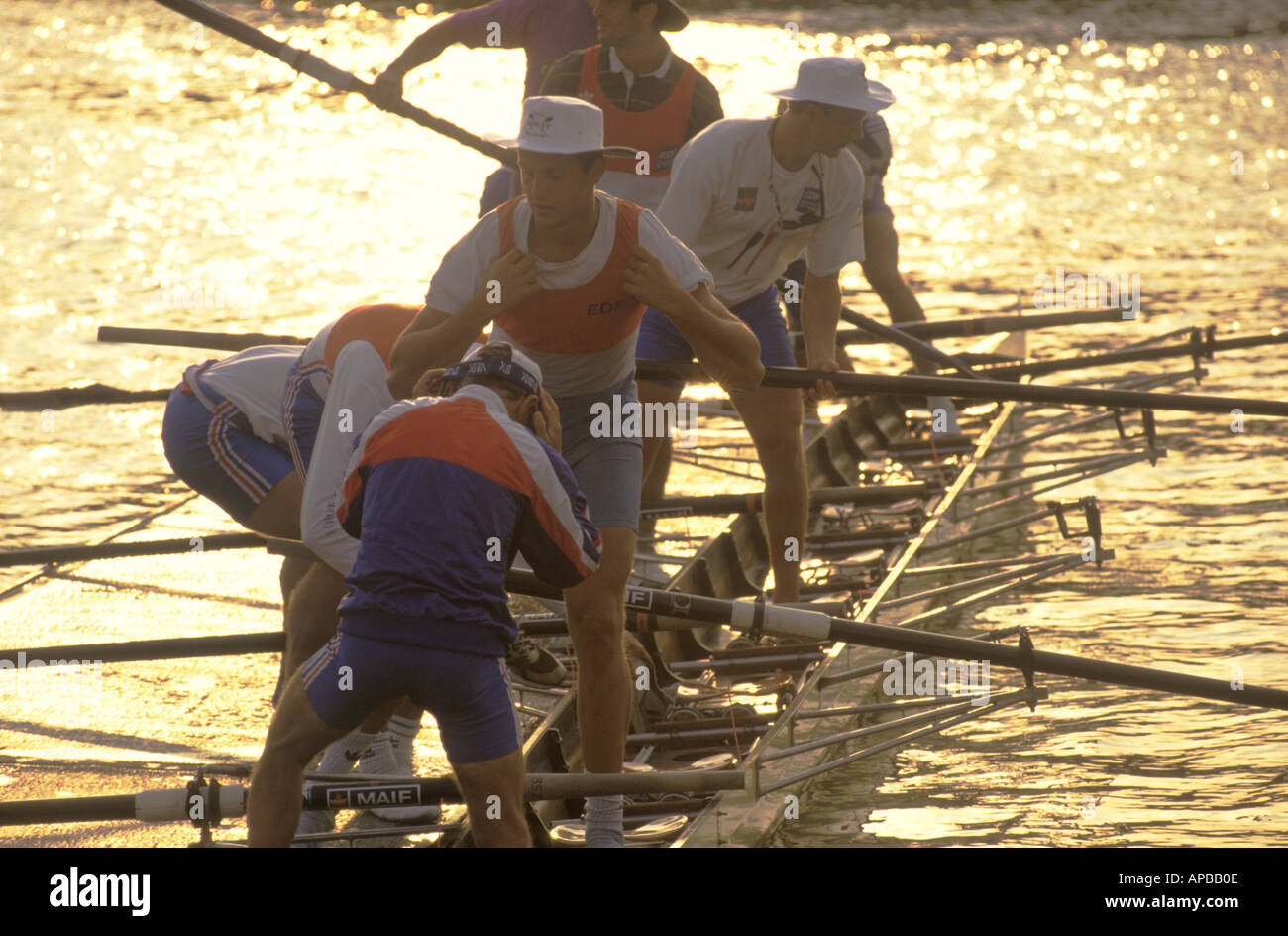 Henley Royal Regatta. Henley on Thames Berkshire UK HOMER SYKES Stock Photo