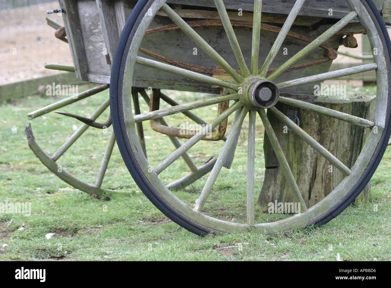 An old cart Stock Photo