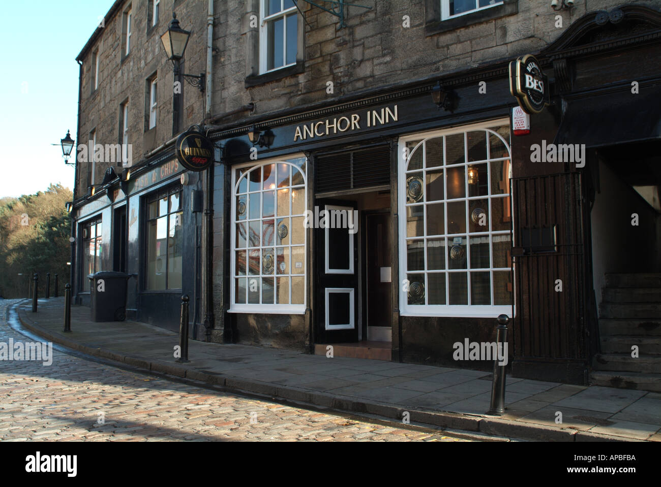 The Anchor Inn, South Queensferry, Edinburgh, Scotland, UK Stock Photo