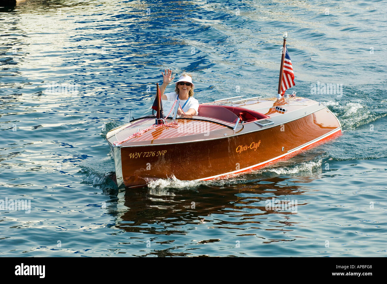 IDAHO COEUR d' ALENE WOODEN BOAT FESTIVAL WOODEN BOAT CRUISING ON COEUR