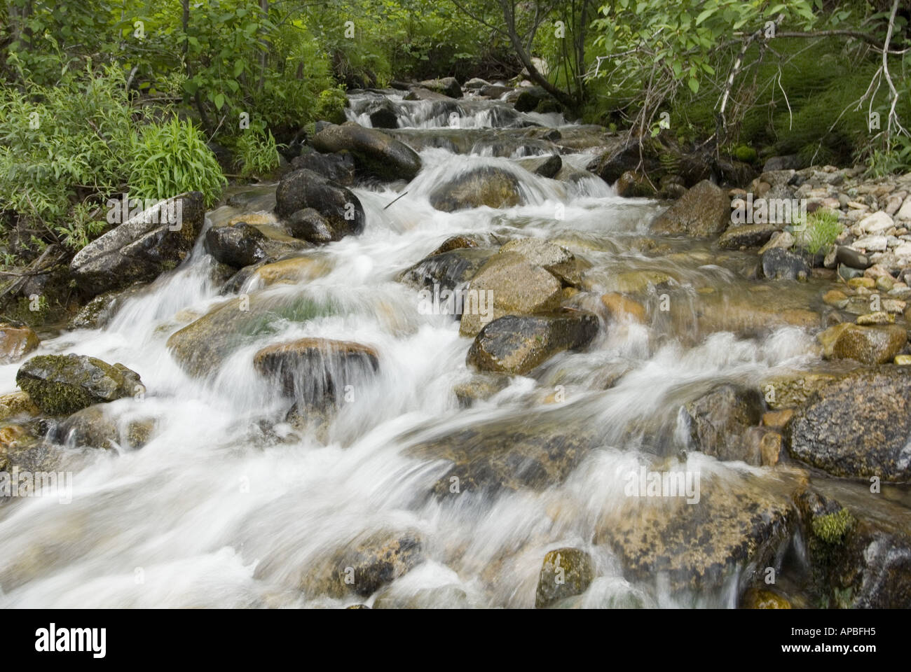 Landscape mountain river stream hi-res stock photography and images - Alamy