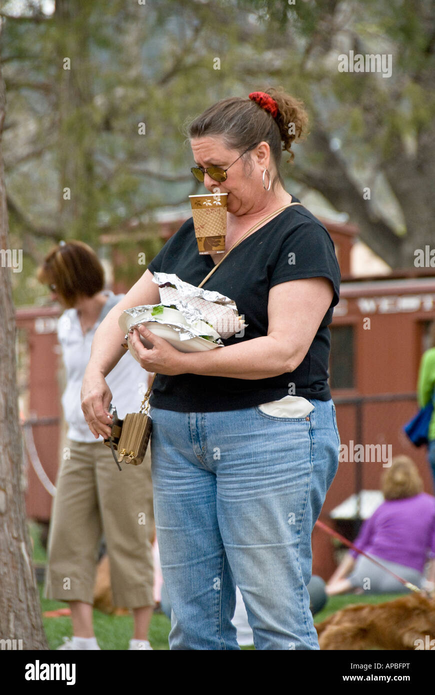 Take away food picnic hi res stock photography and images Alamy