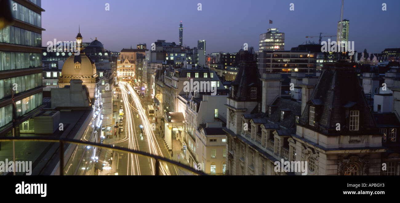 London skyline night bt tower hi-res stock photography and images - Alamy