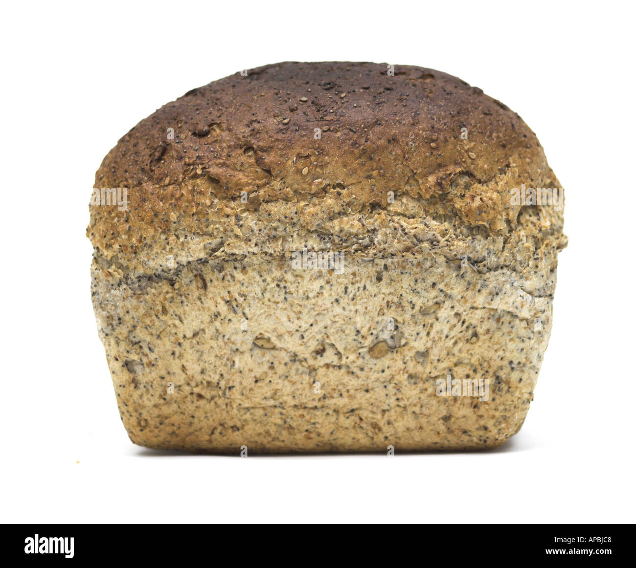 Multigrain Bread Loaf Stock Photo