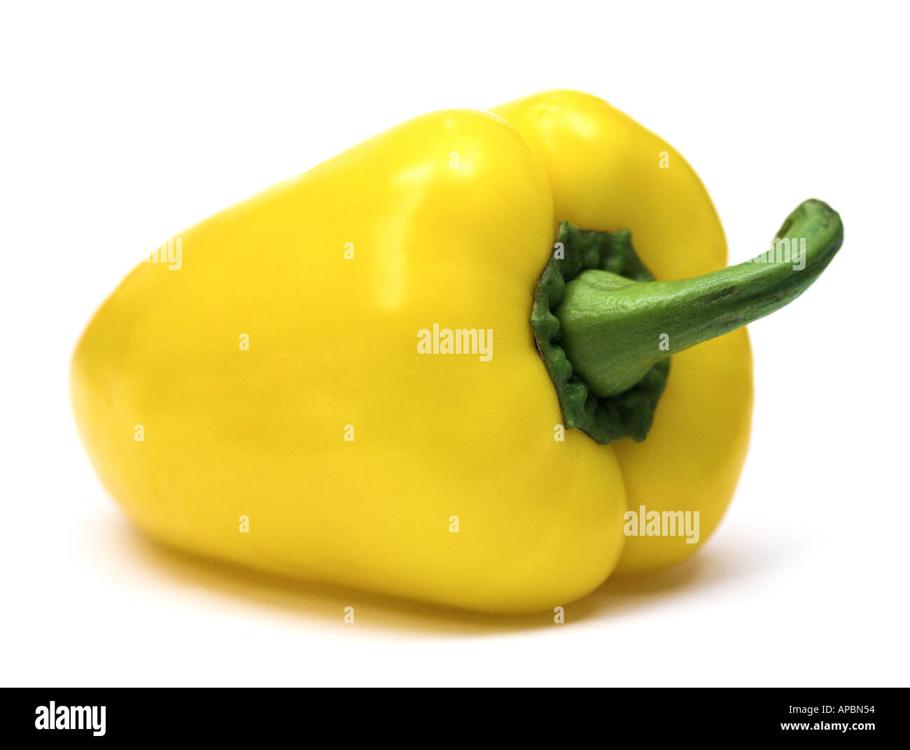 Pepper Yellow Pepper Capsicum Stock Photo Alamy