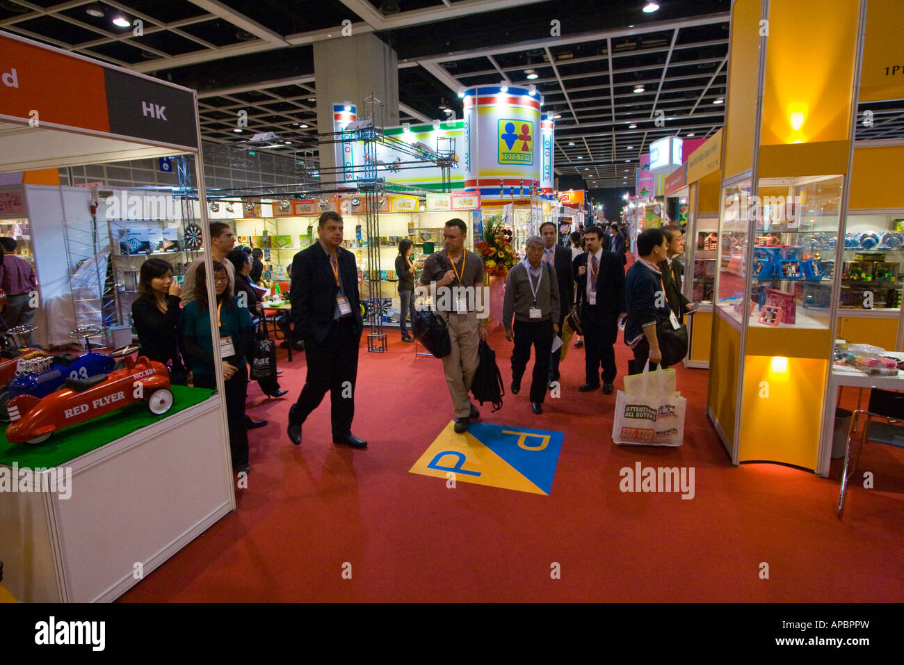 Toy and Games Fair Hong Kong Convention and Exhibition Centre Stock