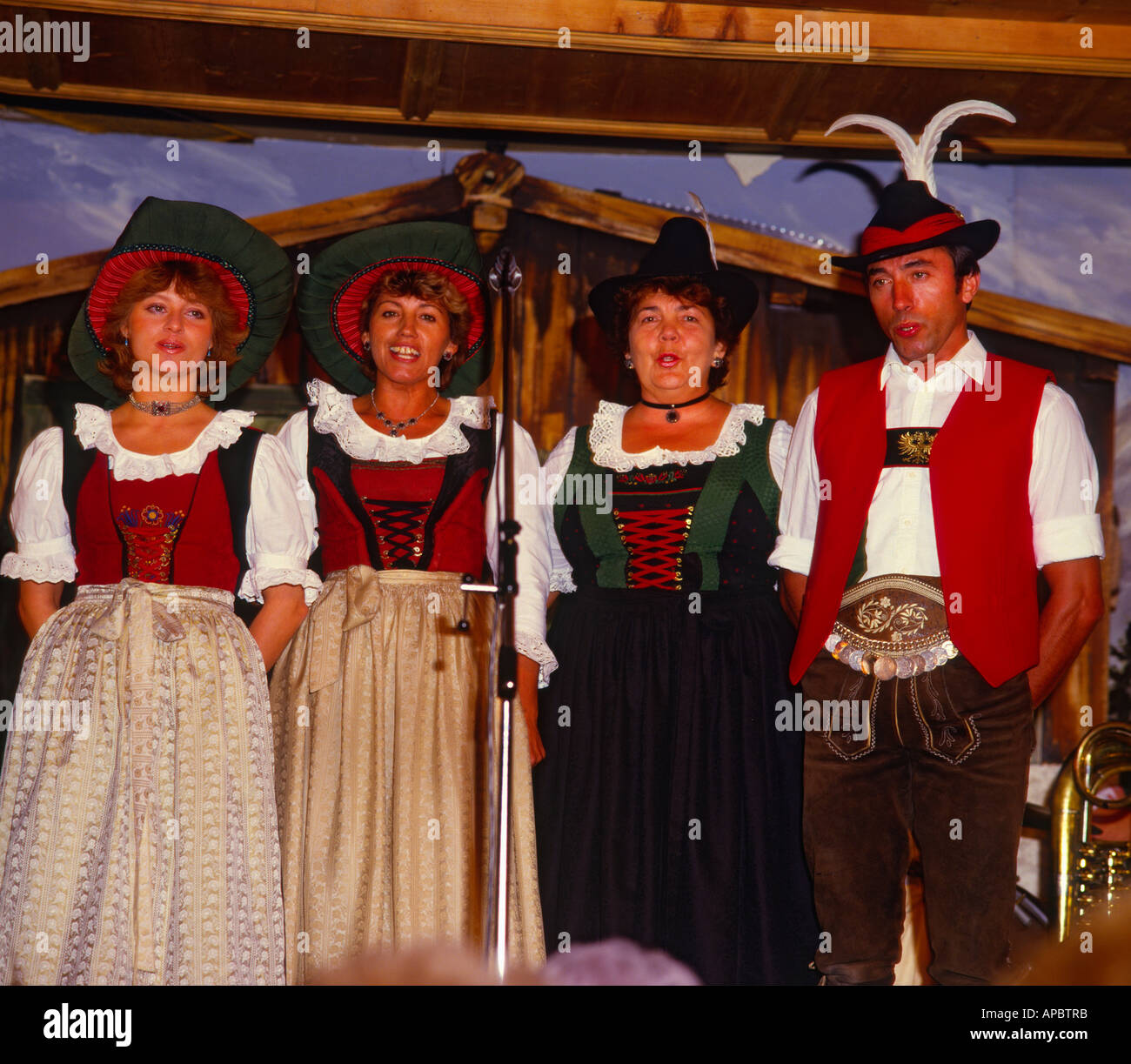 Traditional wear austria hi-res stock photography and images - Alamy