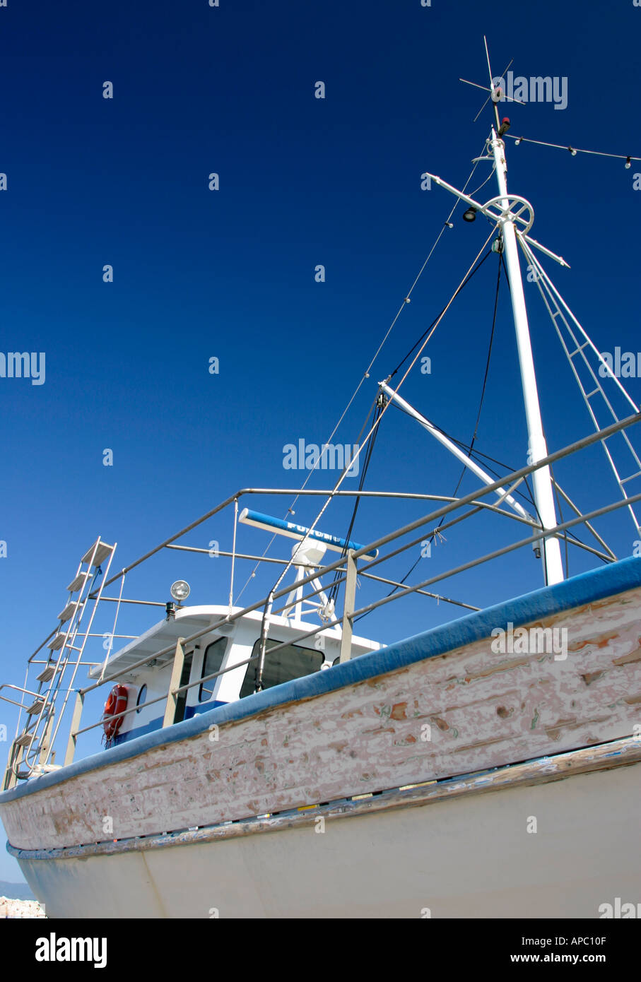 Dry Dock Overhaul. Ship awaiting overhaul, in dry dock, set against ...