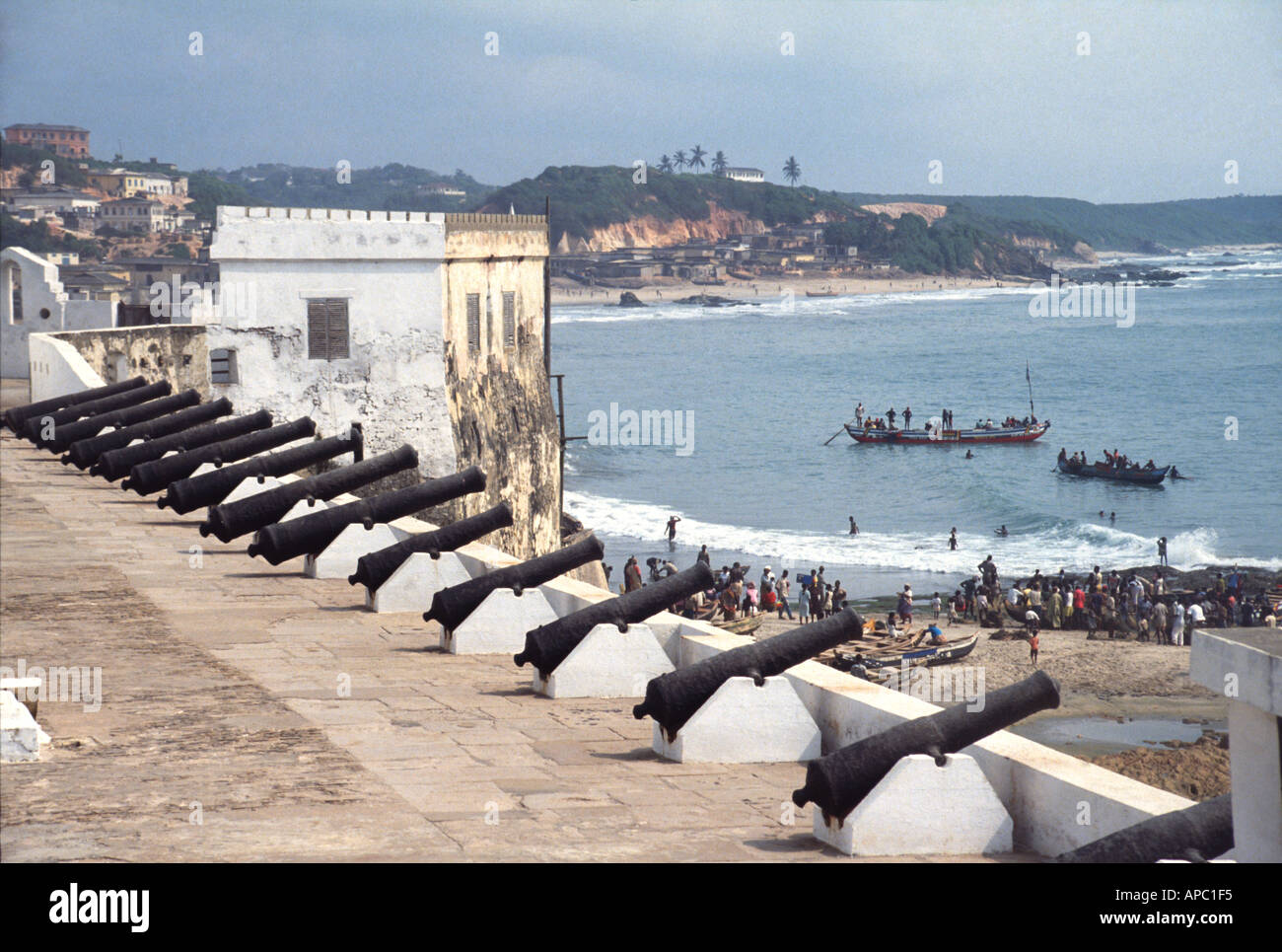 Cape Coast Castle Cape Coast Ghana West Africa Stock Photo