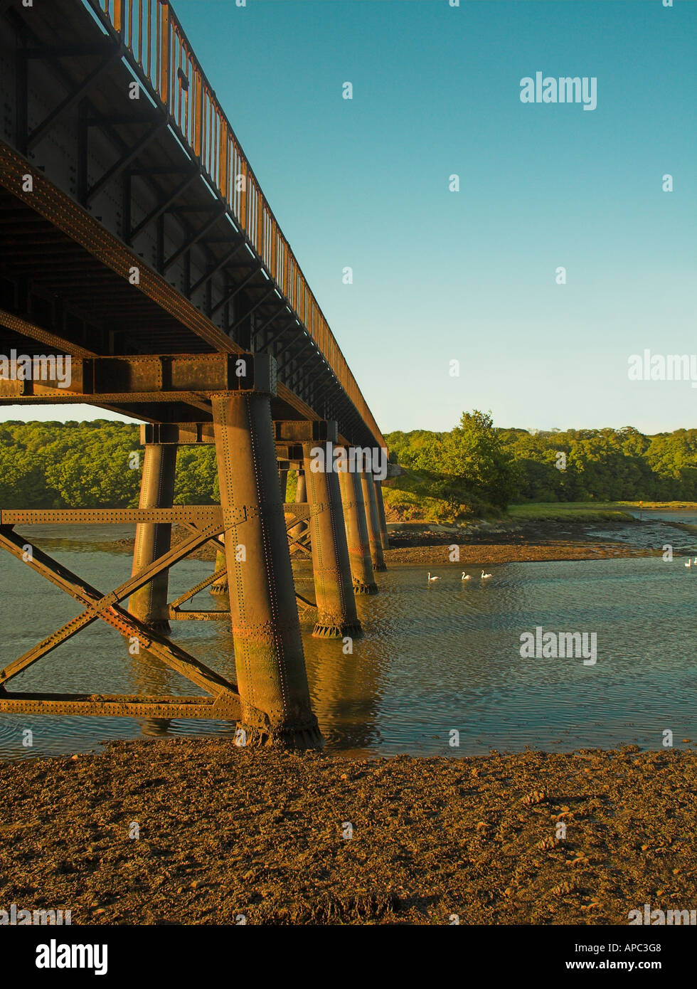 Old railway bridge Stock Photo - Alamy