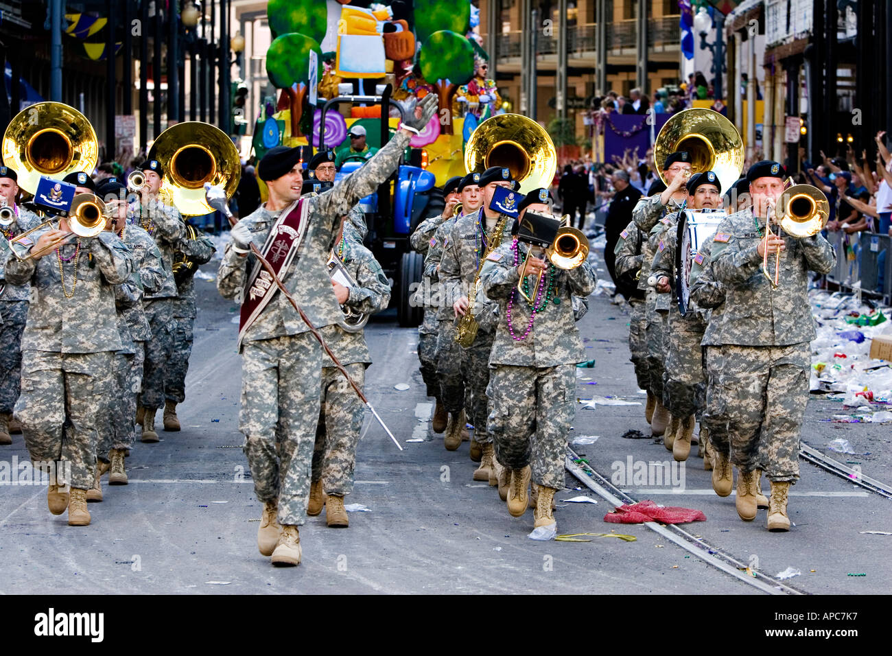 mardi gras marching band show