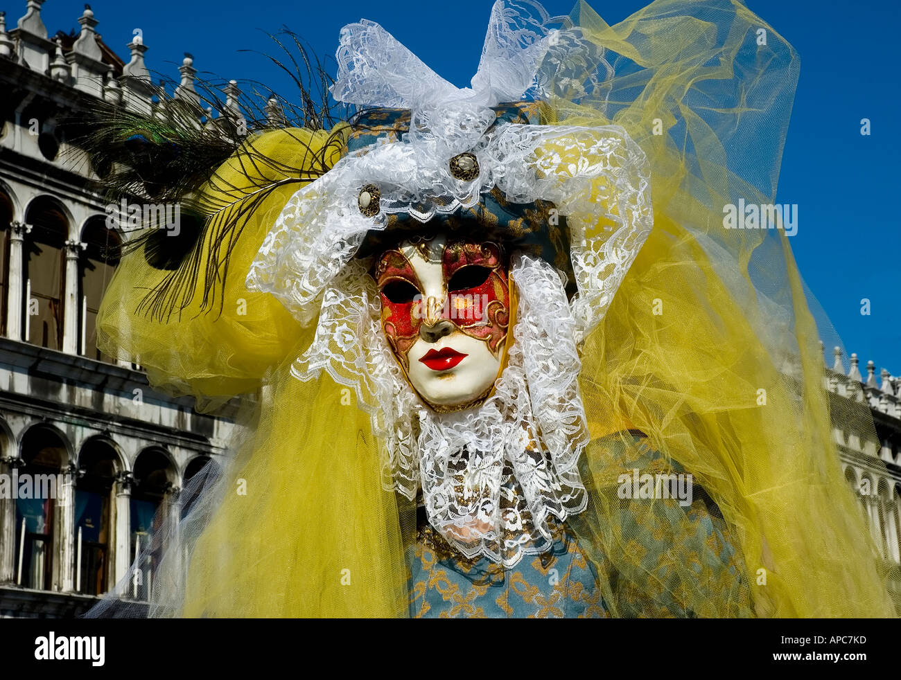 Download A Mask With Yellow Lace Stock Photo Alamy Yellowimages Mockups