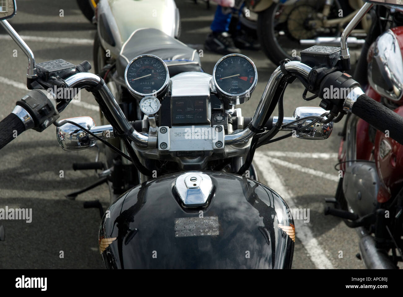 Honda Bike High Resolution Stock Photography And Images Alamy
