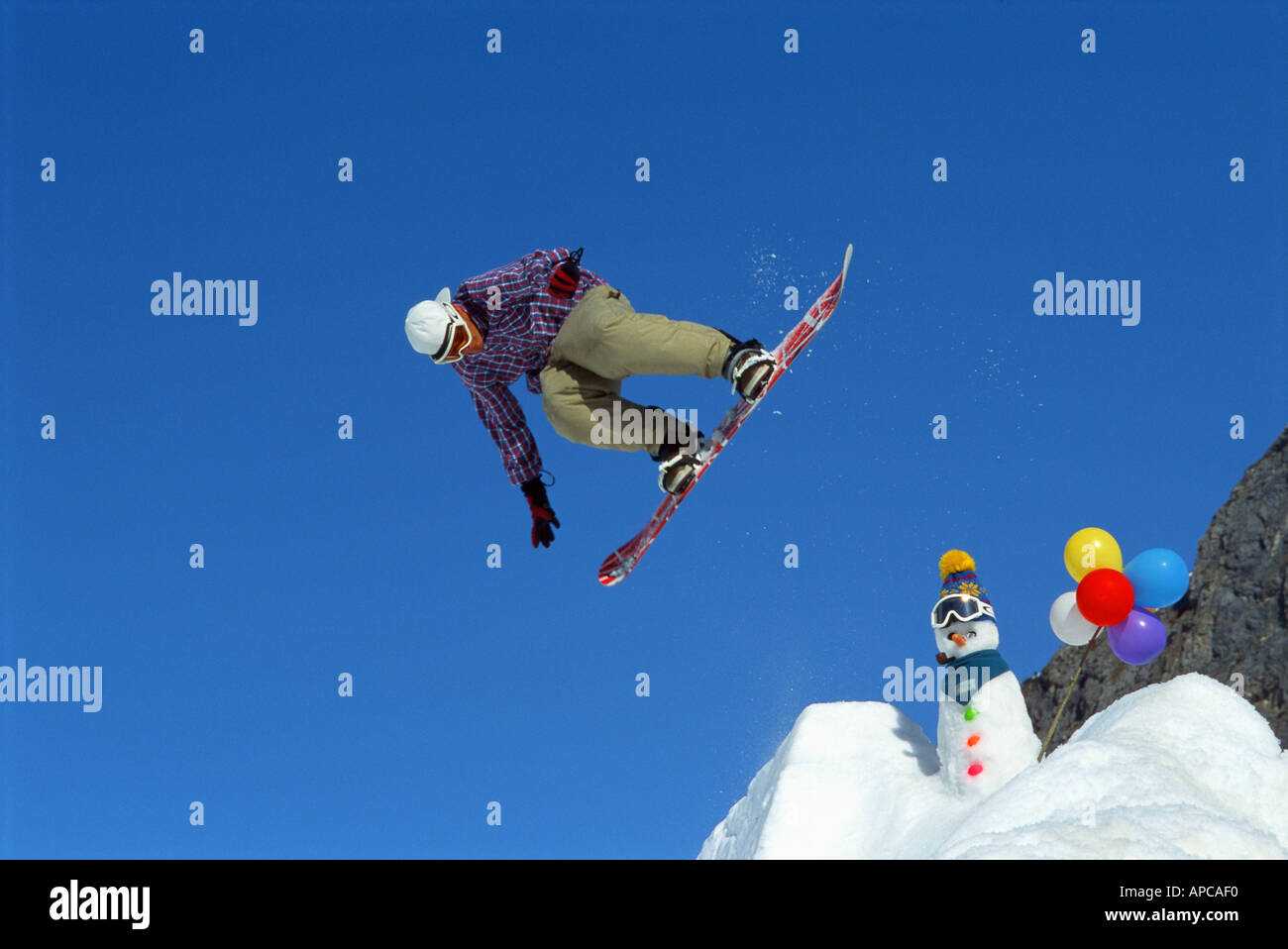 Sport Winter Sports Snowboarding Stock Photo