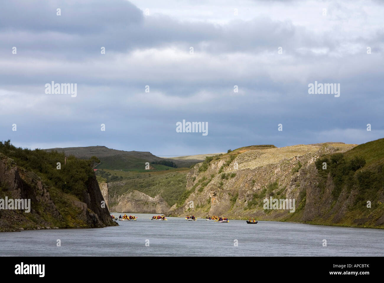 Iceland white water rafting hi-res stock photography and images - Alamy