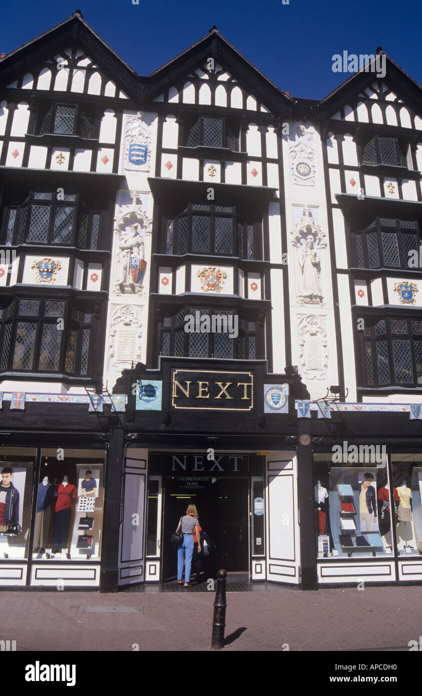 The Tudor Facade of the Next Store, Market Place, Kingston upon Thames