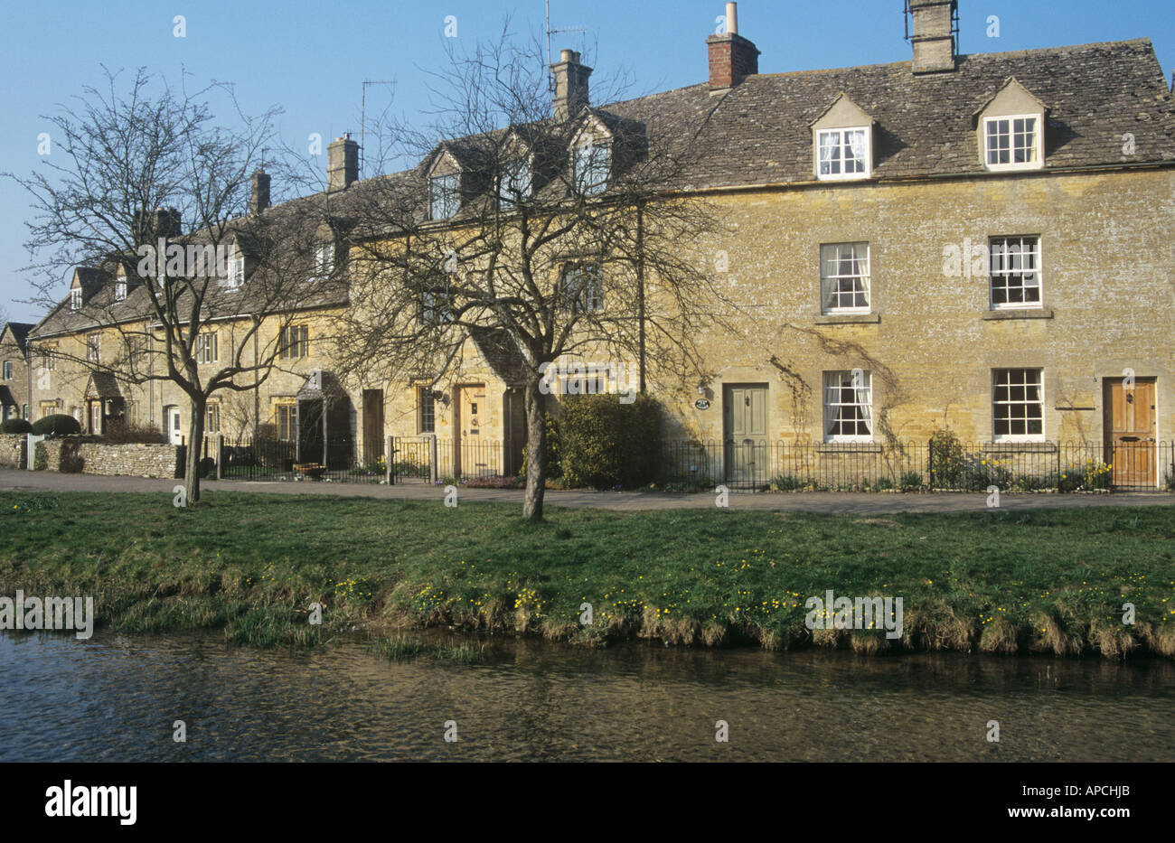 Typical Cotswold Stone Houses at Lower Slaughter, near StowontheWold