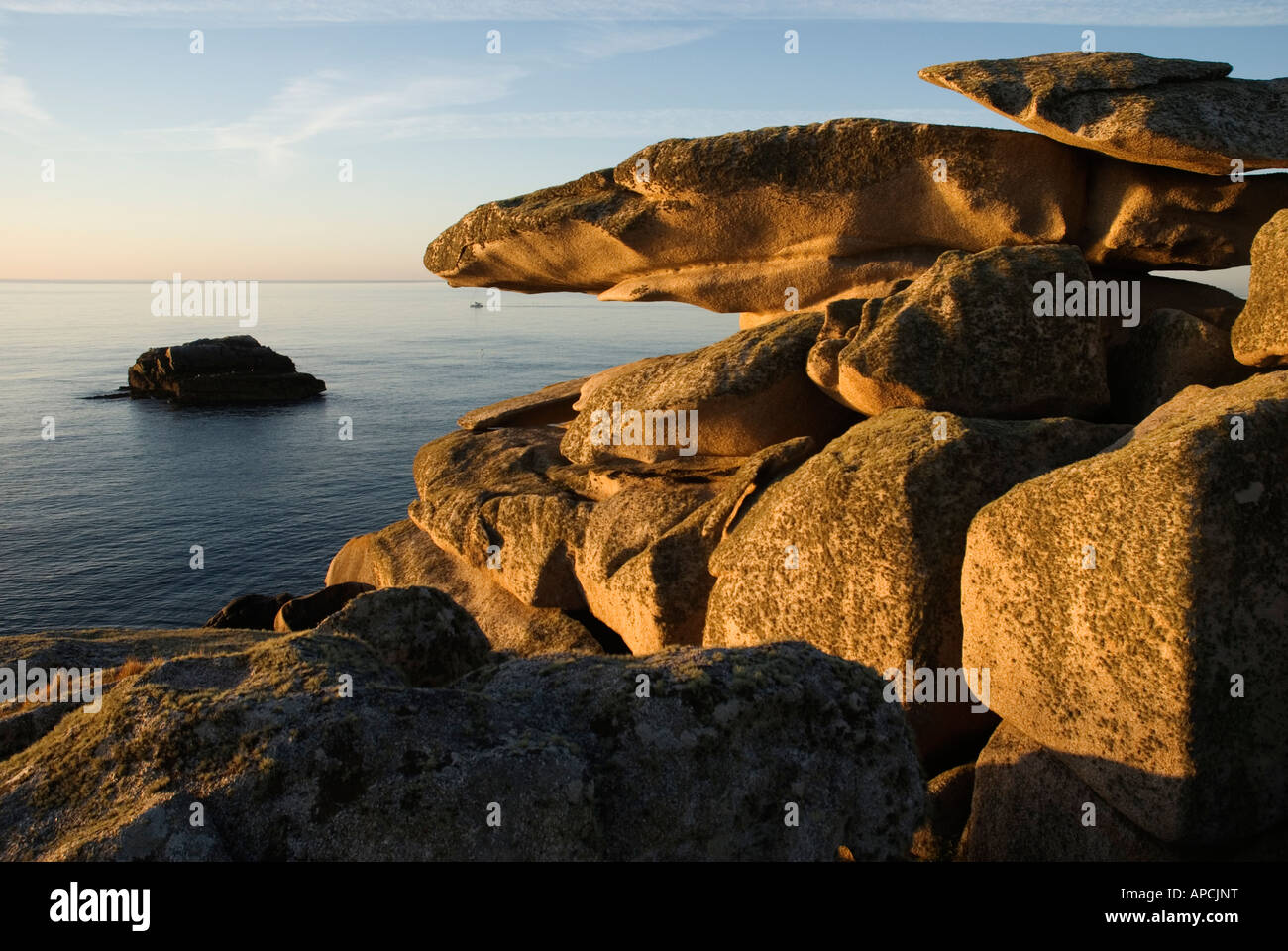 Pulpit Rock St Marys Isles of Scilly England UK Stock Photo