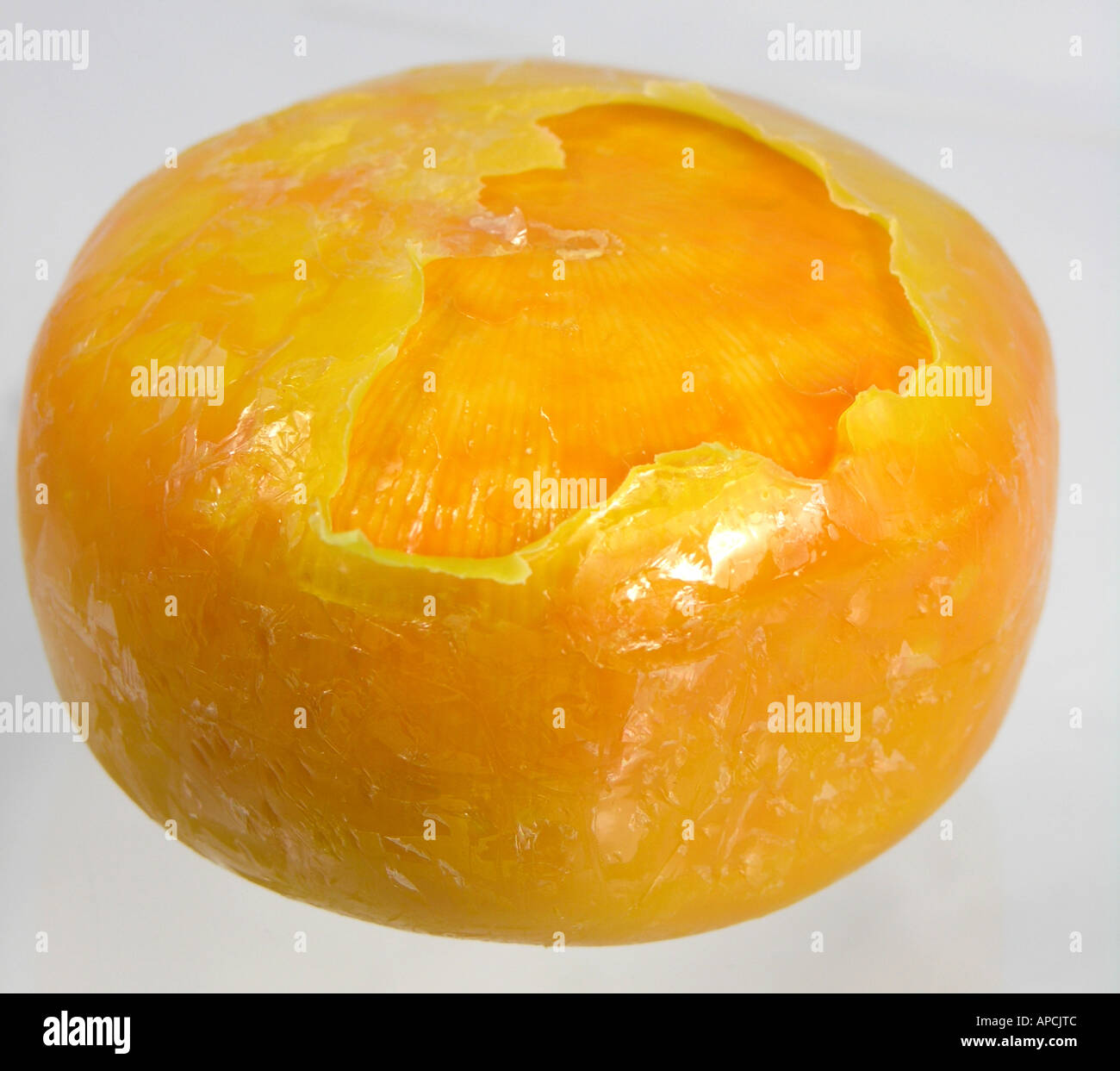 Whole Gouda Cheese Stock Photo Alamy