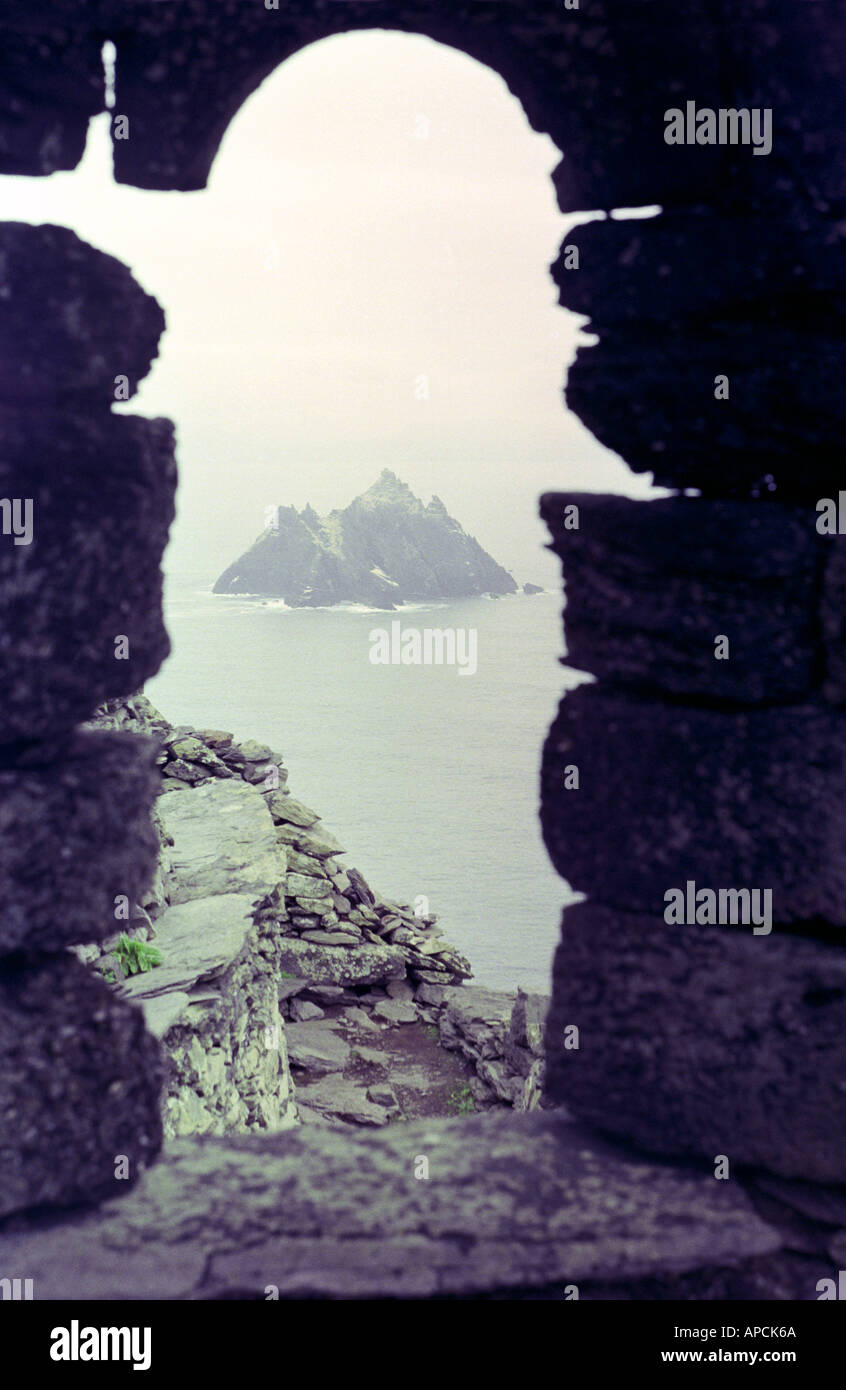 Skellig michael monastic settlement hi-res stock photography and images ...