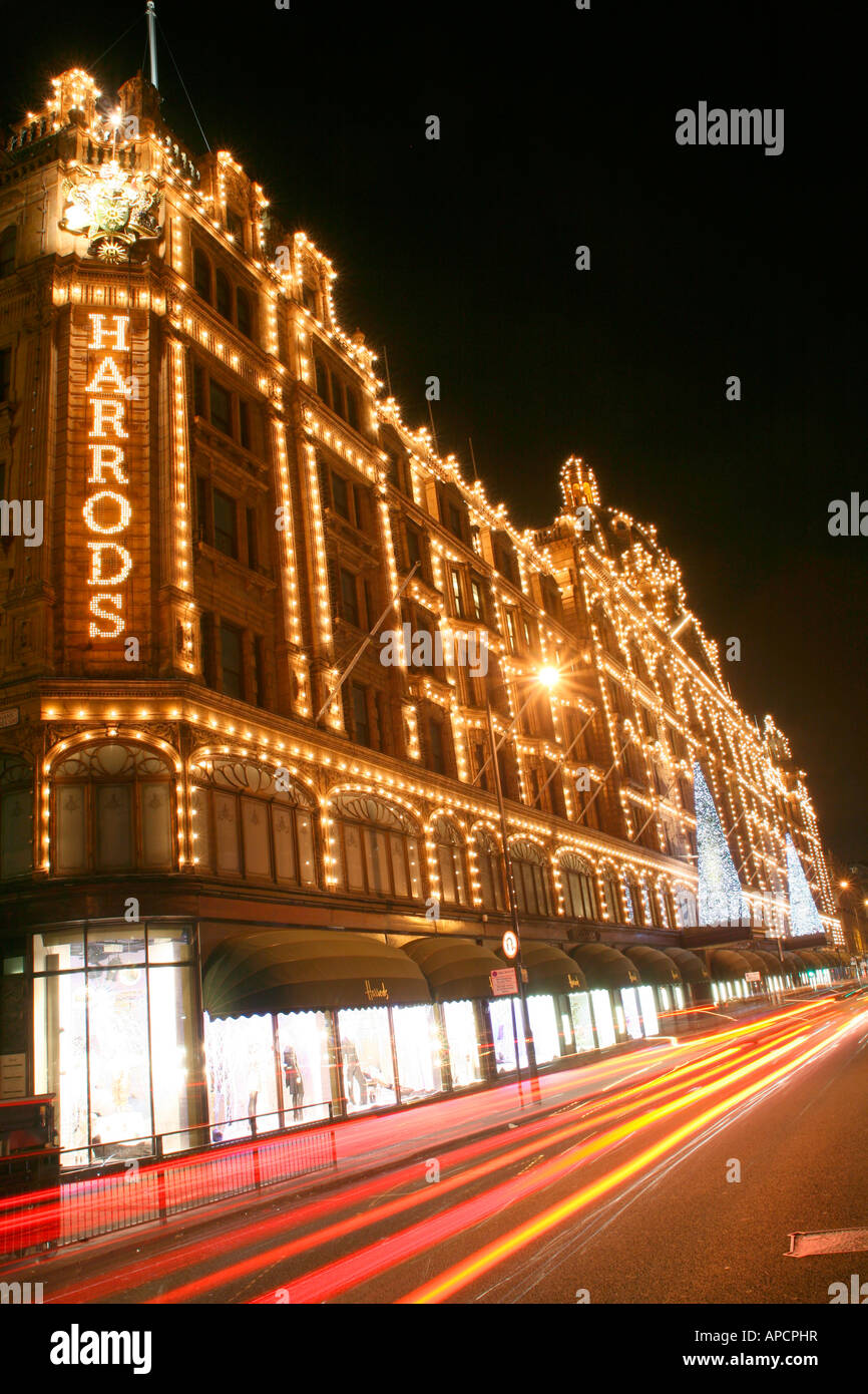 Harrods Lights Night Hi-res Stock Photography And Images - Alamy